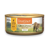 Instinct Original Grain-Free Real Chicken, Liver & Turkey Recipe Pate Wet Cat Food