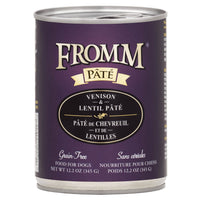 Fromm Pâté Venison & Lentil Pâté Food For Dogs 12.2 Oz
