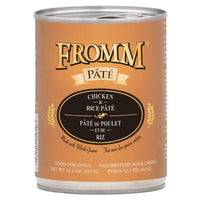 Fromm Pâté Chicken & Rice Pâté Food For Dogs 12.2 Oz