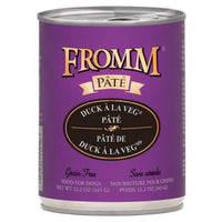 Fromm Pâté Duck À La Veg® Pâté Food For Dogs 12.2 Oz
