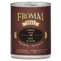 Fromm Pâté Turkey Pâté Food For Dogs 12.2 Oz