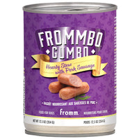 Fromm Bo Gumbo Hearty Stew With Pork Sausage Food For Dogs 12.5 Oz