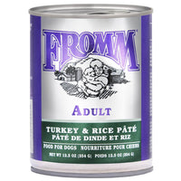 Fromm Classic Adult Turkey & Rice Pâté Food For Dogs 12.5 Oz