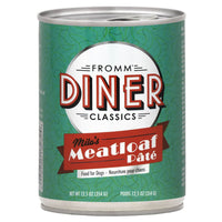 Fromm Diner Classics Milo's Meatloaf Pâté Food For Dogs 12.5 Oz