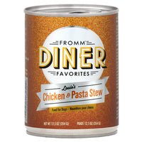 Fromm Diner Favorites Louie's Chicken & Pasta Stew Food For Dogs 12.5 Oz