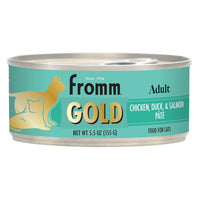 Fromm Gold Adult Chicken, Duck, & Salmon Pâté Food For Cats 5.5 Oz