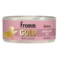 Fromm Gold Kitten Chicken & Duck Pâté Food For Cats 5.5 Oz