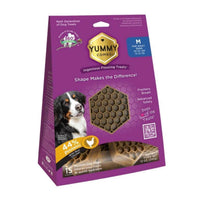 Yummy Combs Grain Free Protein Rich Medium Dog Dental Treat, 12Oz, 15 Count