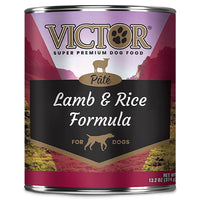 Victor Lamb & Rice Formula Pate Wet Dog Food, 13.2Oz