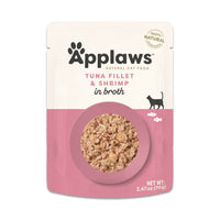 Applaws Grain Free Natural Tuna Filet & Shrimp In Broth Wet Cat Food