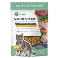 Dr. Marty Nature's Feast Essential Wellness Poultry Freeze Dried Raw Adult Cat Food, 5.5Oz