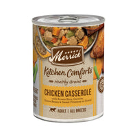 Merrick Kitchen Comforts Healthy And Natural Canned Adult With Gravy, Chicken Casserole With Rice Wet Dog Food
