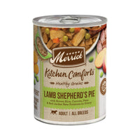 Merrick Kitchen Comforts Healthy And Natural Canned Adult With Gravy, Shepherd’S Pie With Lamb And Rice Wet Dog Food