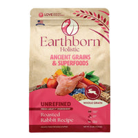 Earthborn Holistic Unrefined Roasted Rabbit With Ancient Grains & Superfoods Dry Dog Food