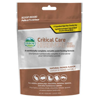 Oxbow Critical Care Herbivore Fine Grind Nutritional Supplement For Herbivorous Small Pets, Papaya