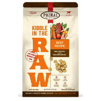 Primal Kibble In The Raw Beef Recipe Freeze Dried Dog Food