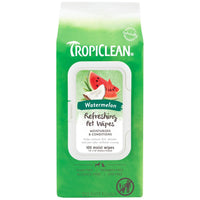 Tropiclean Deep Cleaning Refreshing Watermelon Dog & Cat Pet Wipes