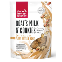 The Honest Kitchen Goat's Milk N' Cookies Slow Baked With Peanut Butter & Honey Crunchy Dog Treats