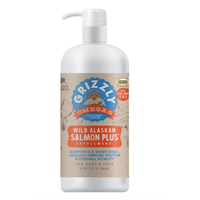 Grizzly Salmon Plus Omega 3-6-9 Food Supplement For Dogs And Cats, 32 Ounce