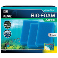 Fluval Aquaclear 70 Bio-Foam Filter Insert - 3 Pack