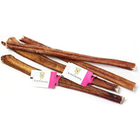 Tuesdays Natural Dog Company Odor-Free Standard Bully Stick Dog Treats, 12"