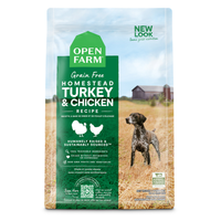 Open Farm Homestead Turkey And Chicken Grain Free Dry Dog Food, 22Lb
