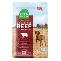 Open Farm Grass-Fed Beef Grain Free Dry Dog Food, 22Lb