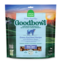 Open Farm Goodbowl Grass-Fed Beef With Wholesome Grains Recipe Freeze-Dried Raw Dog Food Topper, 8Oz