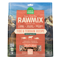 Open Farm Rawmix Tide & Terrain Recipe Freeze-Dried Raw Dog Food & Dog Food Topper, 13.5Oz