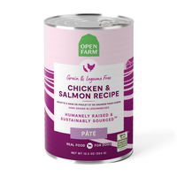 Open Farm Chicken & Salmon Pâté Recipe Wet Dog Food, 12.5Oz - Pack Of 12