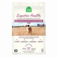 Open Farm Digestive Health, Wild Alaskan Pollock & Oatmeal Recipe Dry Dog Food, 22Lb
