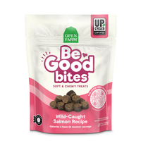 Open Farm Be Good Bites Wild-Caught Salmon Recipe Soft & Chewy Dog Treats, 6Oz