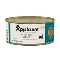 Applaws™ Natural Adult Wet Cat Food Ocean Fish In Broth 24 Pack,5.5Oz
