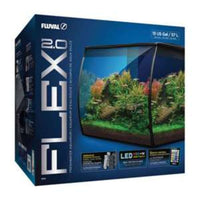 Fluval Flex 2.0 Glass Aquarium Kit - 15 Gal.