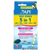 Api 5 In 1 Aquarium Test Strips