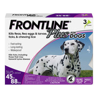 Frontline Plus Flea & Tick Treatment For Dogs 45-88Lbs