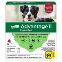 Advantage Ii Flea Treatment For Dogs, 21-55 Lbs