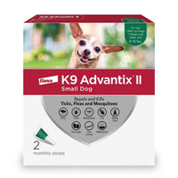 K9 Advantix Ii Flea & Tick Treatment For Dogs, 4-10 Lbs