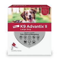 K9 Advantix Ii Flea & Tick Treatment For Dogs, 21-55 Lbs