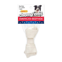 Ruffin' It Chomp'ems American Beefhide Bone Dog Treat