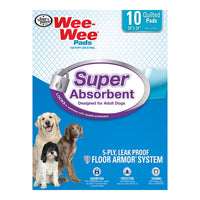 Four Paws Wee-Wee Super Absorbent Dog Potty Pads, 24", 75ct