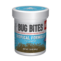 Fluval Bug Bites Tropical Formula Granules For Small Fish