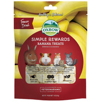 Oxbow Simple Rewards Banana Small Animal Treat