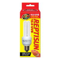 Zoo Med Reptisun 10.0 Uvb Mini Compact Fluorescent Desert Bulb For Reptiles