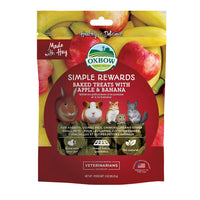 Oxbow Simple Rewards Apple & Banana Baked Small Animal Treat