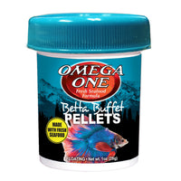 Omega One Betta Buffet Pellet Fish Food