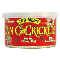 Zoo Med Can O' Crickets Mini Reptile Food