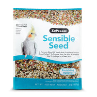 Zupreem Sensible Seed Bird Food For Medium Birds