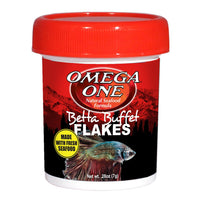 Omega One Betta Buffet Flakes Fish Food