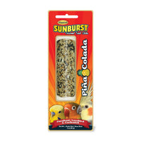Higgins Sunburst Stick Pina Colada - Parakeet/Lovebird/Cockatiel Bird Treat